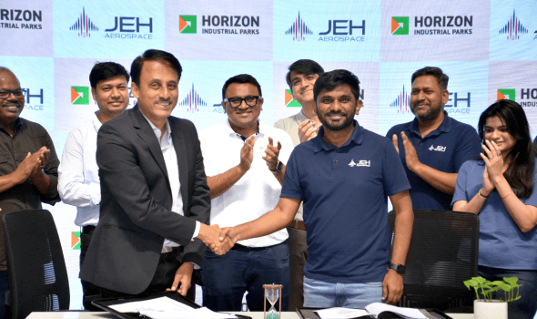 Jeh Aerospace Announces Next-Generation Software-defined Aerospace Manufacturing Facility at Horizon Industrial Park in Hyderabad.